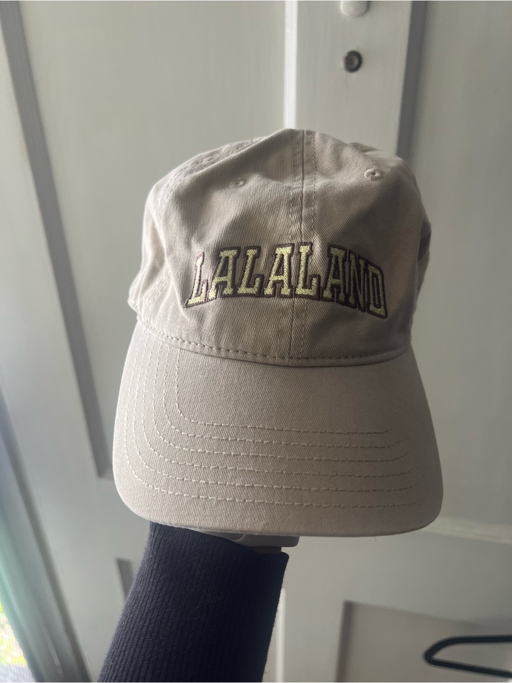 Alala Neutral Beige LALALAND Embroidered Cap